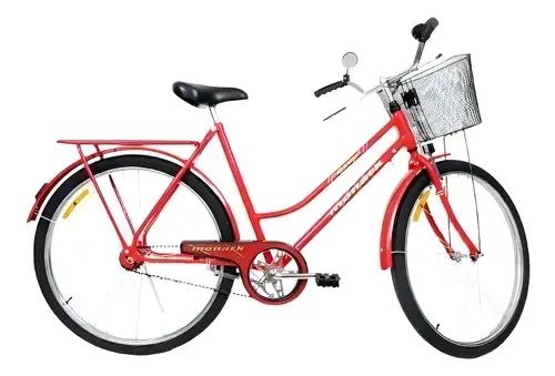 Bicicleta Aro 26 Freio Varão Tropical 529 Monark Cor Vermelho