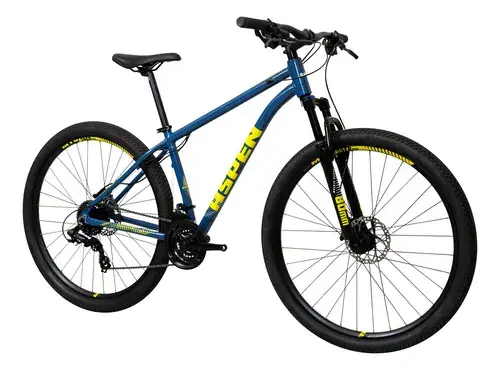 Bicicleta Aro 29 Caloi Aspen Freio Hidraulico 24 Velocidades Cor Azul Tamanho Do Quadro 17