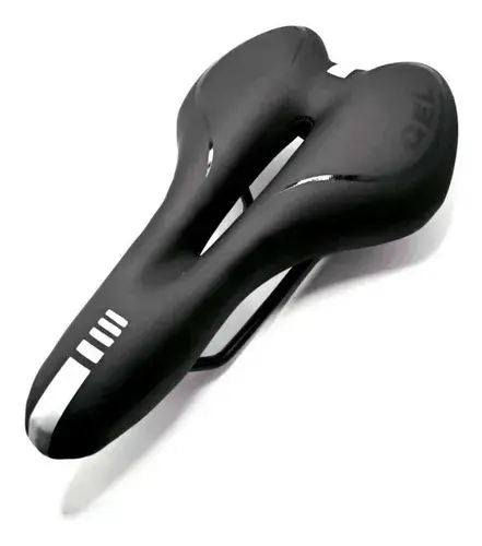 Selim Gel Antiprostático Galera Da Bike MTB Speed Vazado